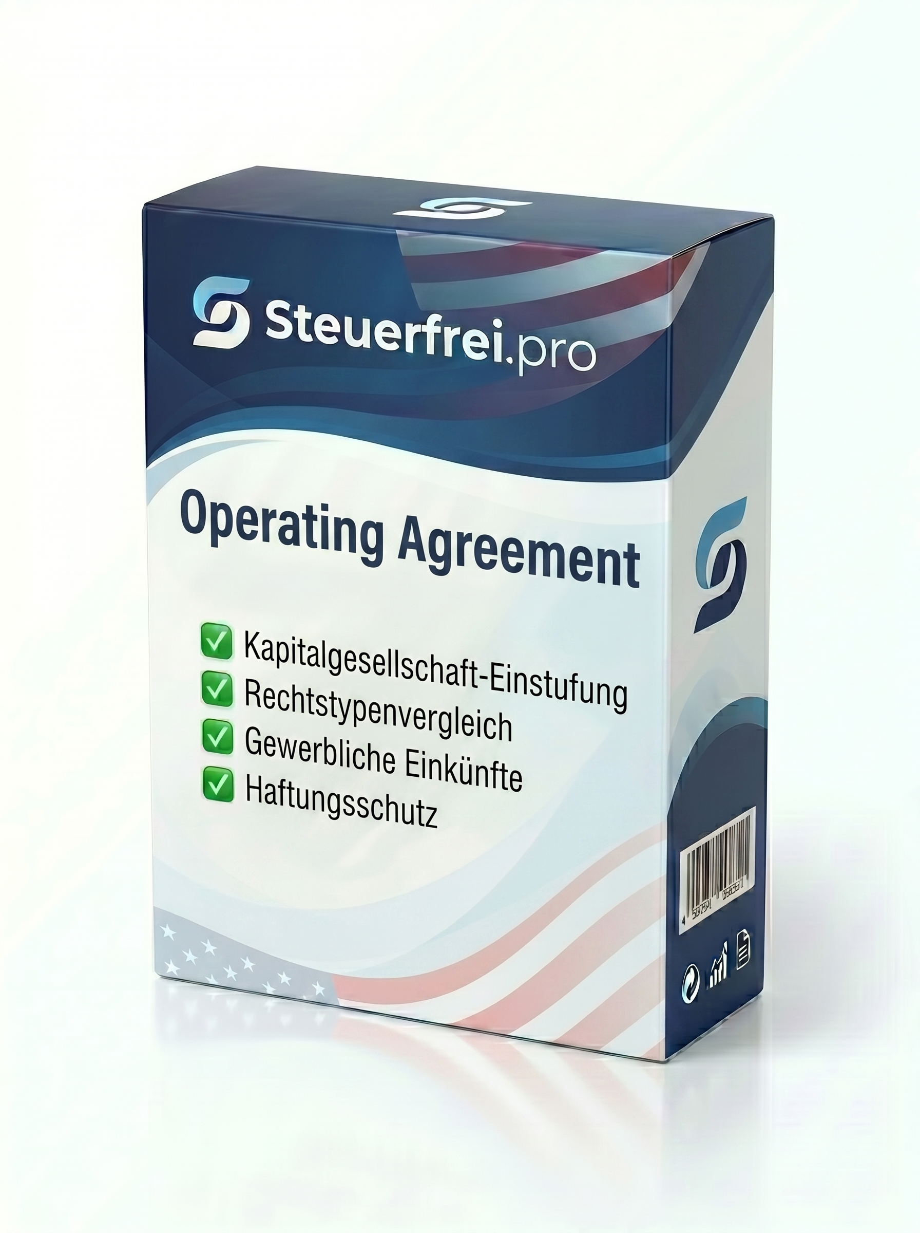 Operating-Agreement-Vorlage von steuerfrei.pro — BMF-konform strukturiert